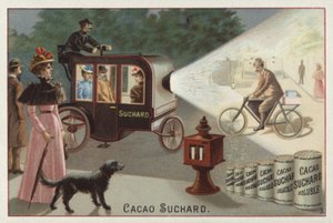 Carrosse motorisé avec un phare puissant - European School